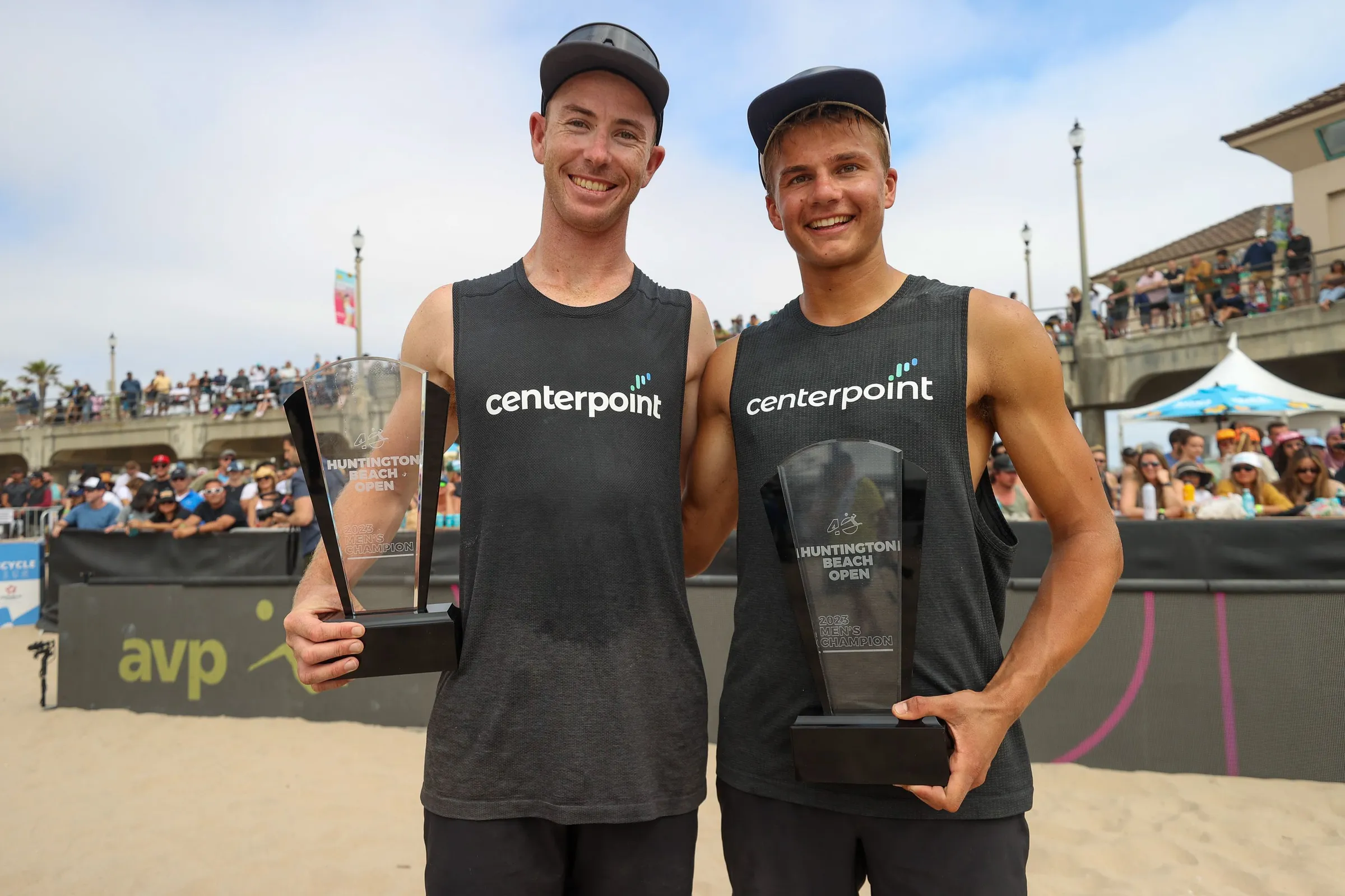 Andy Benesh and Miles PartainPhoto credit: @agamephoto